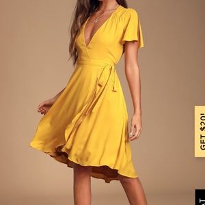 Lulus Wrap Dress